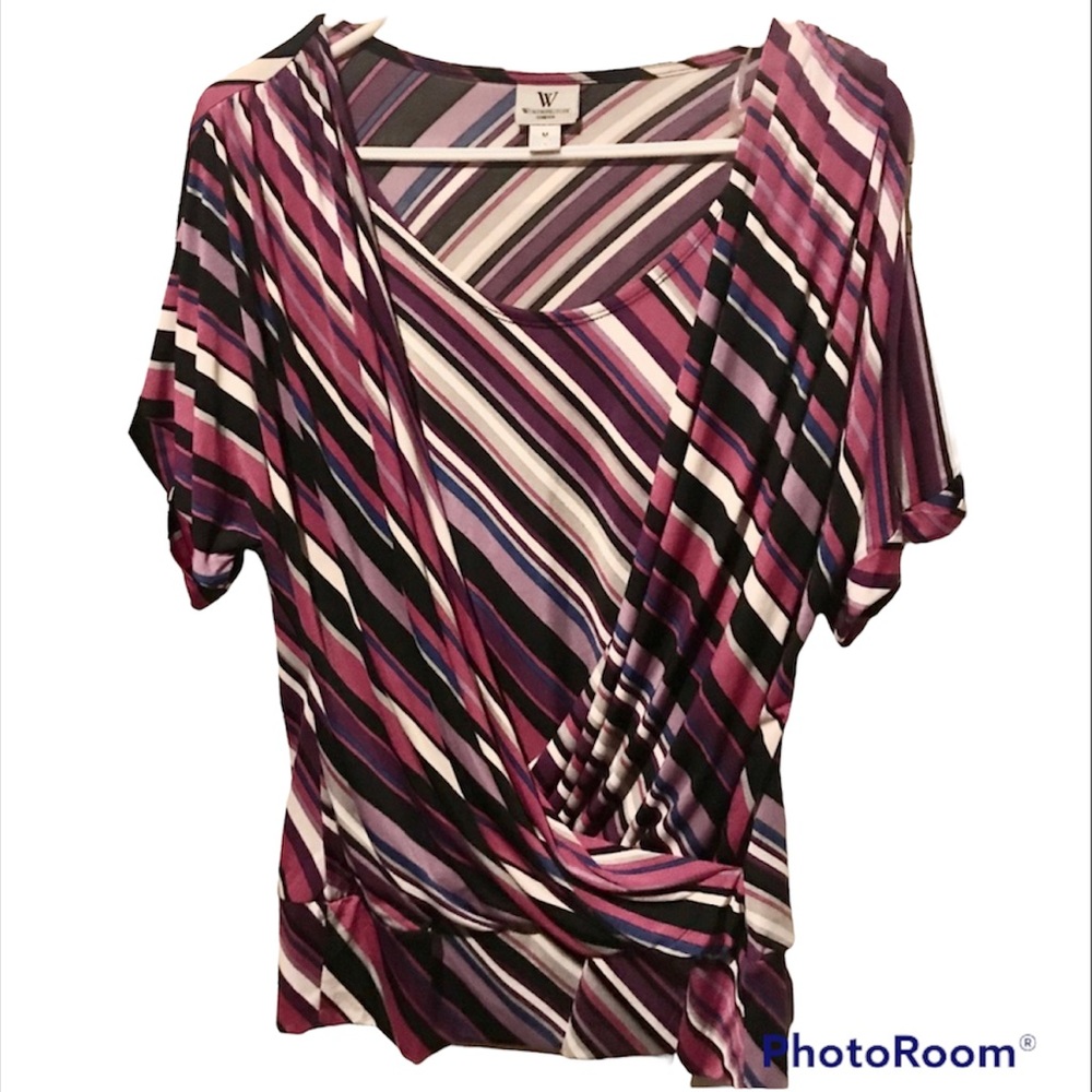 Worthington Striped Blouse